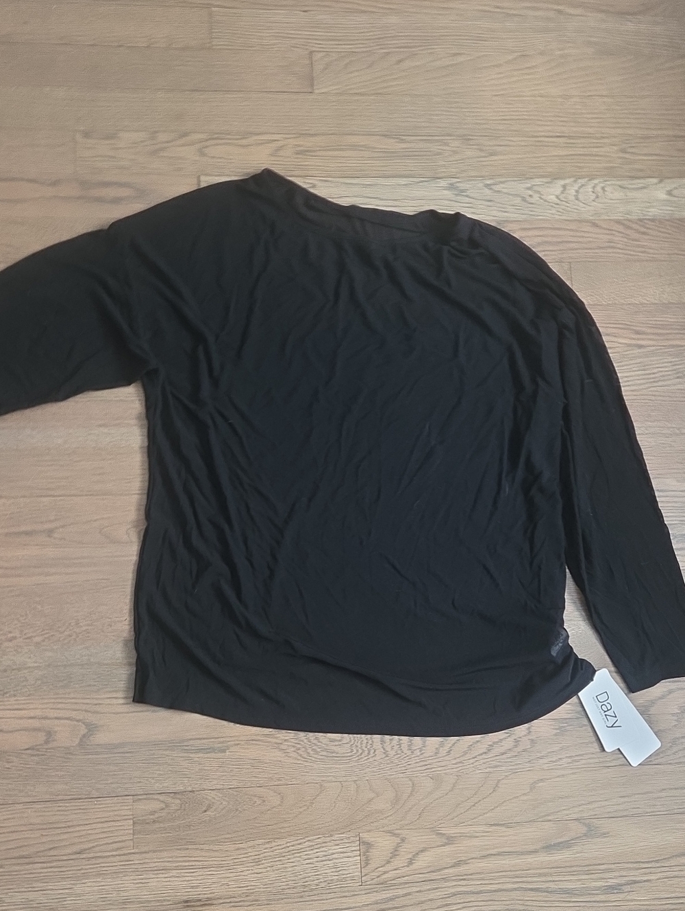Black Long Sleeve Top